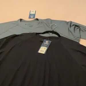 Tyndale Men's Heather Blue & a black Long Sleeve ARC rating 4.6 CAT 1 Shirt